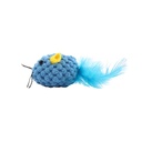 Mouse with feather blue