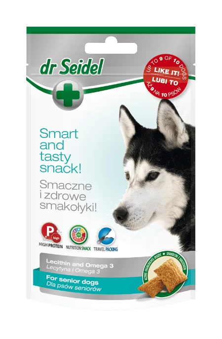 Dr Seidel snacks voor honden - voor senior honden