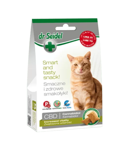 Dr Seidel snacks voor katten - verhoogde vitaliteit - Uitlopend