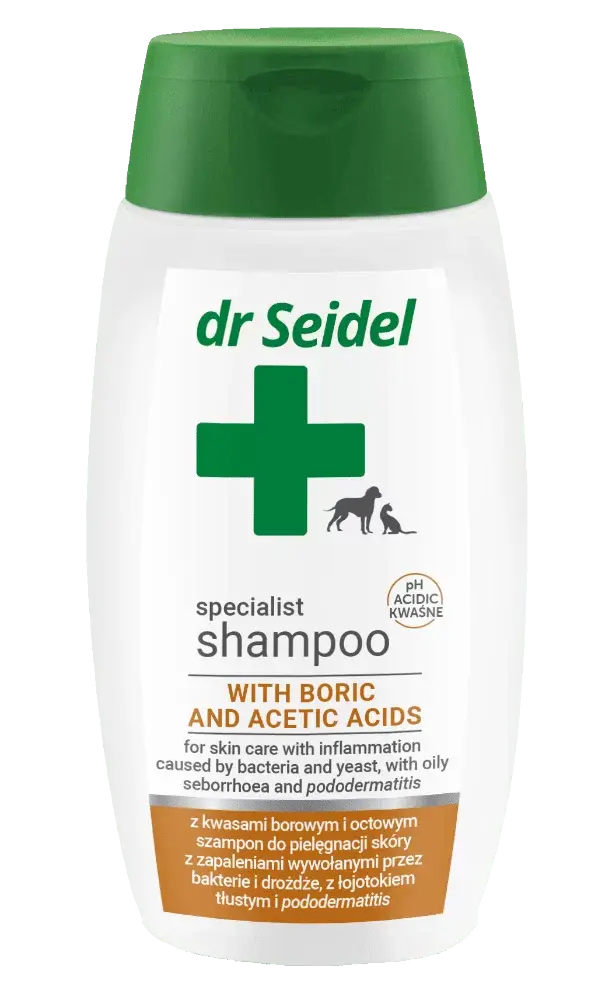 Dr Seidel shampoo met boor- en azijnzuur