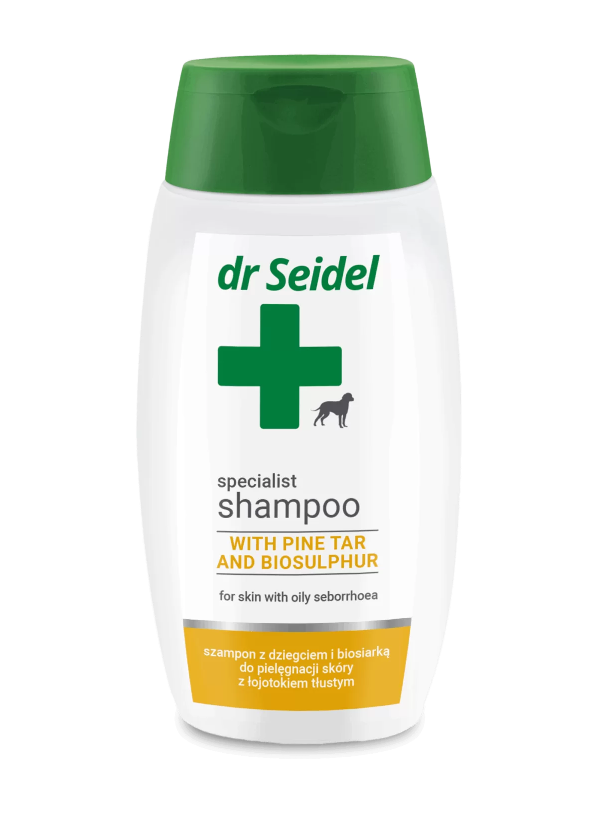 Dr Seidel shampoo met pijnboomteer en biozwavel