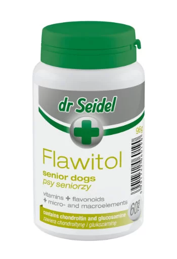 Flawitol tabletten voor senior honden, met Chondroïtine en Glucosamine