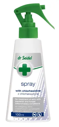 [DRS00017] Spray met chloorhexidine voor de behandeling ontstoken huid